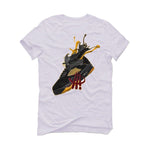 A Ma Maniére x Air Jordan 5 “Black” | illcurrency White T-Shirt (SPLASH 5)