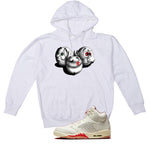 Air Jordan 5 El Grito White T-Shirt (SEE NO EVIL)| illcurrency