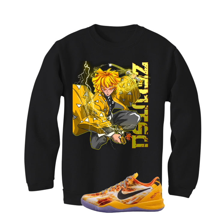 Nike Kobe 8 Protro Shanghai Fireworks Matching T-Shirt Zenitsu