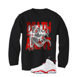 Air Jordan 6 White Infrared Matching T-Shirt Death from Above