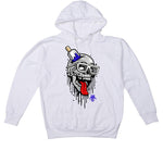 Air Jordan 8 “Playoffs” | illcurrency White T-Shirt (ice cream skull)