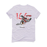 Air Jordan 13 Wolf Grey - White T-Shirt (Henny Wolf)