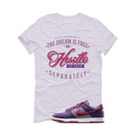 Nike Dunk Low “Plum” | illcurrency White T-Shirt (The dream is free)