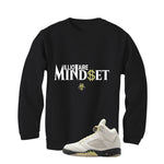 Air Jordan 5 WMNS Luminous Green Black T-Shirt (Millionaire Mindset)| illcurrency