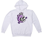 Reebok Question Mid “Grape Toe”| ILLCURRENCY White T-Shirt (HALF KING BEAR)