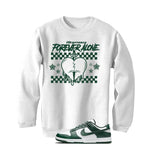 Nike Dunk Low Michigan State White T-Shirt (Forever Alone)