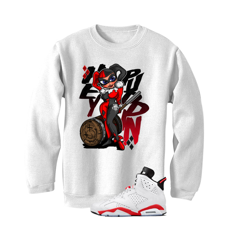 Air Jordan 6 White Infrared Matching T-Shirt Hey Puddin!!