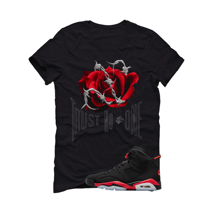 Air Jordan 6 Reverse Infrared Matching T-Shirt, Sweatshirts & Hoodies Black T-Shirt