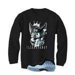 Nike Air Foamposite One Psychic Blue Black T-Shirt (Graffiti Angel)| illcurrency