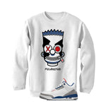 Air Jordan 3 True Blue Matching T-Shirt White T-Shirt (Misunderstood)| illcurrency