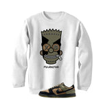 Nike Dunk Low Frankenstein Matching T-Shirt, Sweatshirts & Hoodies White T-Shirt (Misunderstood)| illcurrency