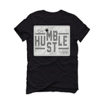 Air Jordan 8 Winter “Gunsmoke” | illcurrency Black T-Shirt (HUSTLE EVERYDAY)