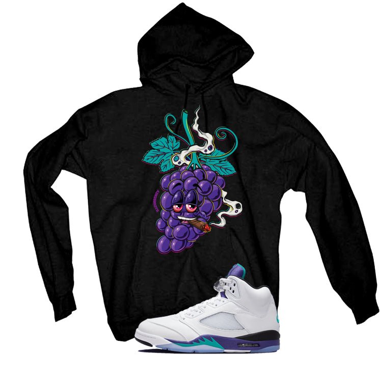 Air Jordan 5 OG Grape Black T-Shirt (High Grape 5's)| illcurrency