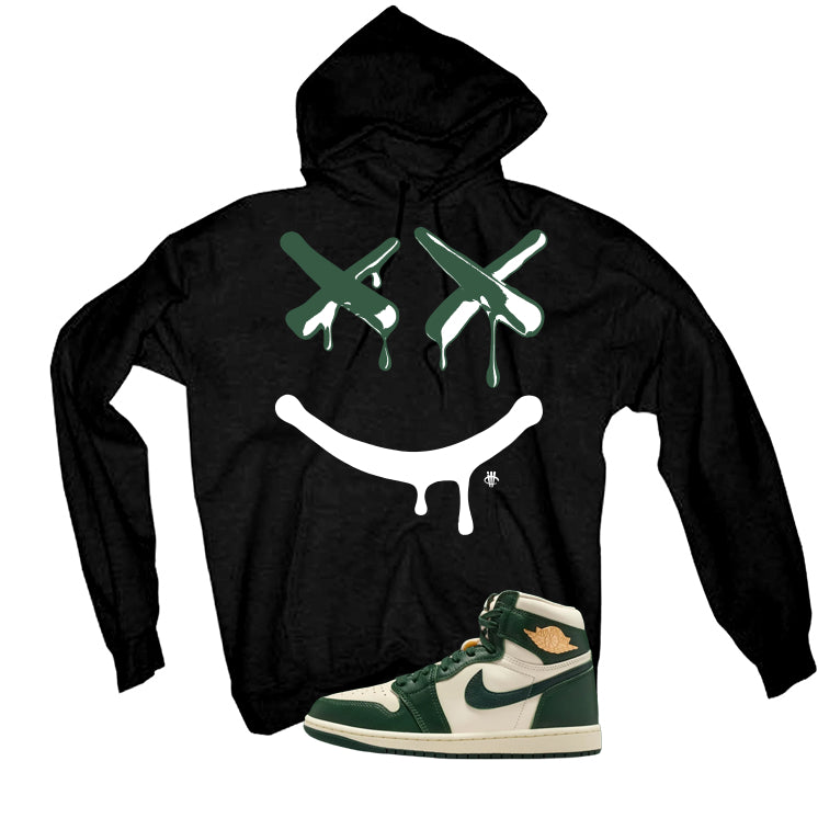 Air Jordan 1 High OG WMNS Fir Matching T-Shirt, Sweatshirts & Hoodies Black T-Shirt (Happy Drip)| illcurrency