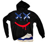 Air Jordan 11 Rare Air Matching T-Shirt, Sweatshirts & Hoodies Black T-Shirt (Happy Drip)| illcurrency