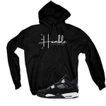 Air Jordan 4 White Thunder Black T-Shirt (Stay Humble)| illcurrency