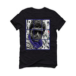 Air Jordan 12 Field Purple - Black T-Shirt (Pacino)