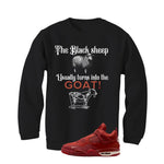 Nigel Sylvester x Air Jordan 4 Brick by Brick Black T-Shirt (the black sheep usually turns into the GOAT!)| illcurrency