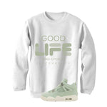 Air Jordan 4 WMNS Seafoam White T-Shirt (Bad Choices)| illcurrency