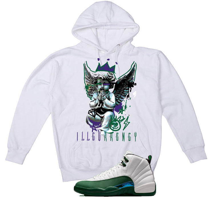 Air Jordan 12 Bucks Matching T-Shirt Graffiti Angel
