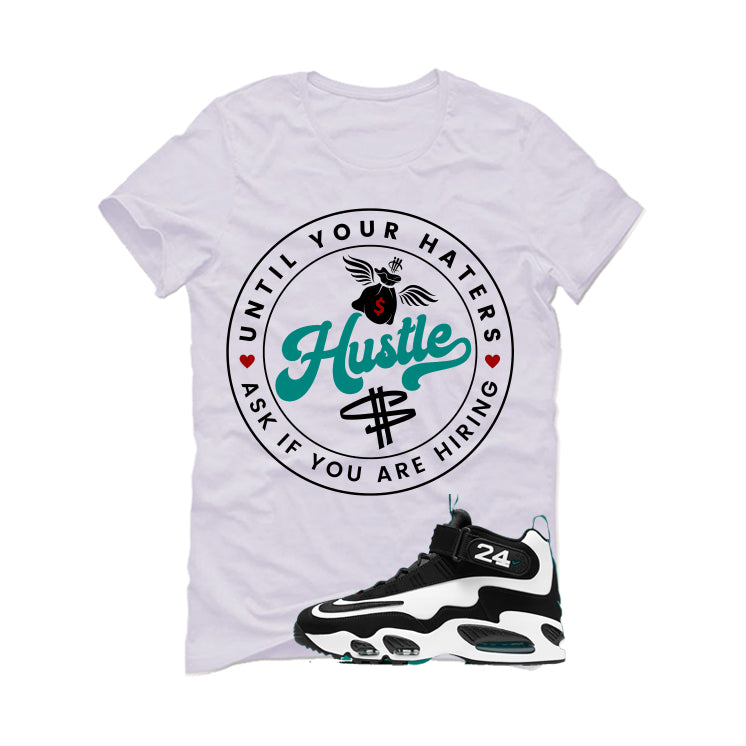 Nike Air Griffey Max 1 Freshwater Matching T-Shirt, Sweatshirts, & Hoodies White T-Shirt (Haters Catch Up)| illcurrency