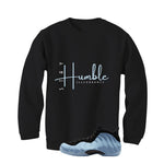 Nike Air Foamposite One Psychic Blue Black T-Shirt (Stay Humble)| illcurrency