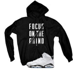 Air Jordan 6 Reverse Oreo Black T-Shirt (Focus)| illcurrency
