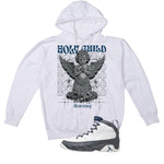 Air Jordan 9 Flint Grey Matching T-Shirt, Sweatshirts & Hoodies White T-Shirt (Holy Child)| illcurrency