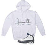 Air Jordan 9 Flint Grey Matching T-Shirt, Sweatshirts & Hoodies White T-Shirt (Stay Humble)| illcurrency