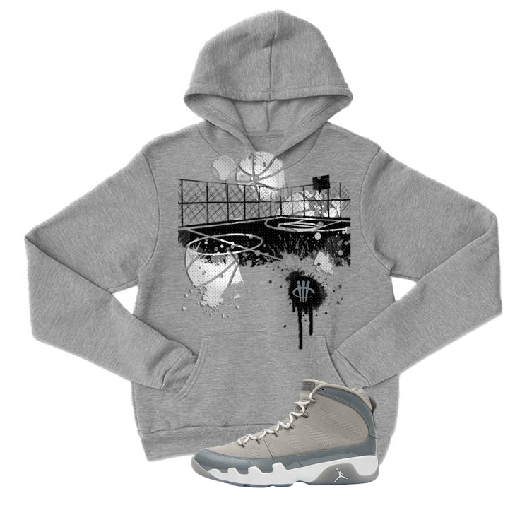 Air Jordan 9 Cool Grey Grey T-Shirt (B Court)| illcurrency