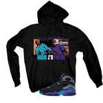 Air Jordan 8 OG Aqua Black T-Shirt (Damnnnn)| illcurrency