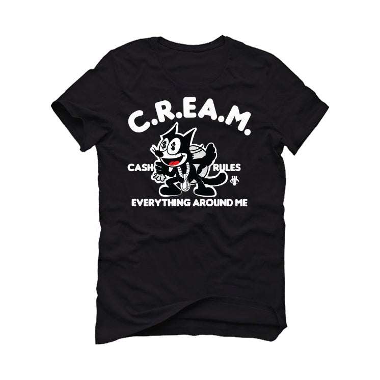 Air Jordan 1 High OG “Reverse Panda” | illcurrency Black T-Shirt (Cash rules)