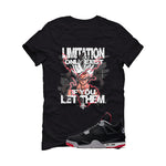 Air Jordan 4 Bred Matching T-Shirt Limitations