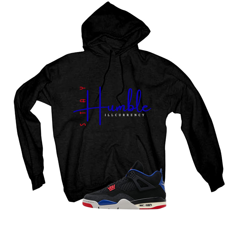 Air Jordan 4 Rare Air Black T-Shirt (Stay Humble)| illcurrency