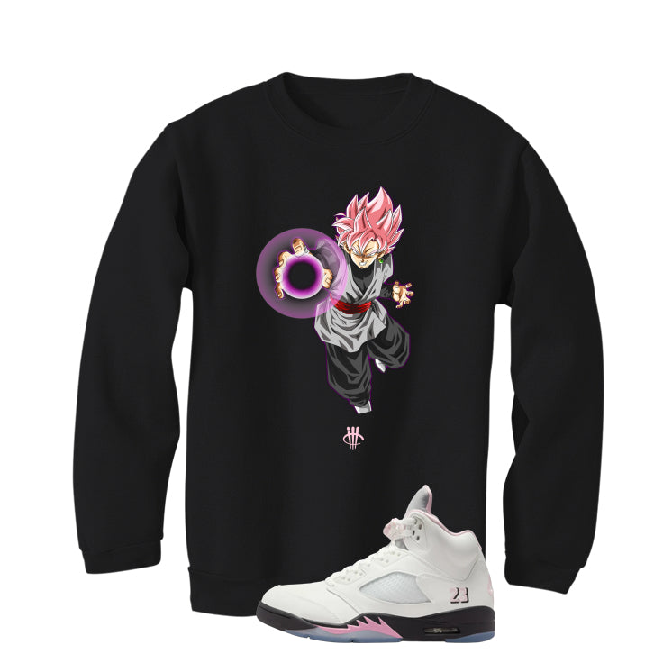 Air Jordan 5 OG 35th Anniversary Matching T-Shirt, Sweatshirts & Hoodies Black T-Shirt (Goku)| illcurrency