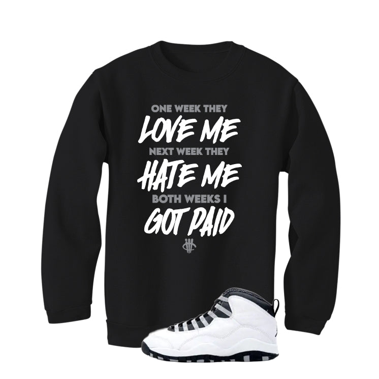 Air Jordan 10 OG Steel Black T-Shirt (Paid)| illcurrency