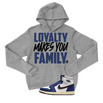 Air Jordan 1 Rare Air Deep Royal Blue Grey T-Shirt (Loyalty)| illcurrency