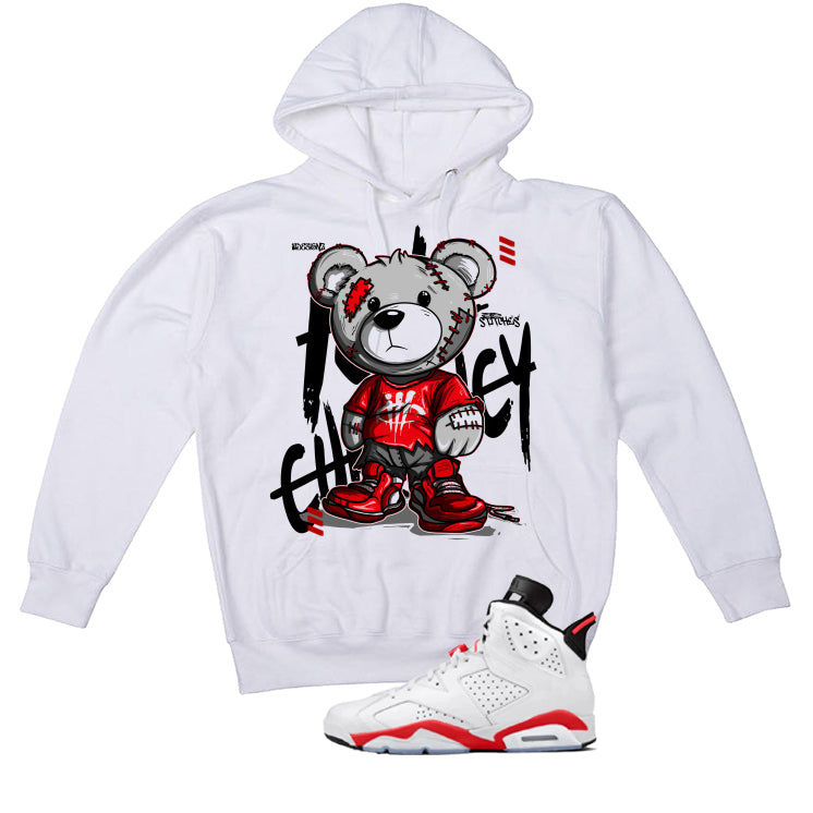 Air Jordan 6 White Infrared Matching T-Shirt Stitchez