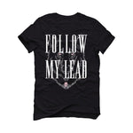 Air Jordan 11 WMNS “Neapolitan” | illcurrency Black T-Shirt (Follow My Lead)