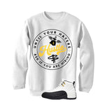 Air Jordan 12 Taxi Matching T-Shirt, Sweatshirts & Hoodies White T-Shirt (Haters Catch Up)| illcurrency