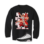 Air Jordan 9 OG Space Jam Matching T-Shirt Black T-Shirt (Street Roger)| illcurrency