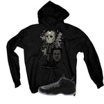 NIKE FOAMPOSITE ONE CARBON FIBER Matching T-Shirt, Sweatshirts & Hoodies Black T-Shirt (Jason)| illcurrency
