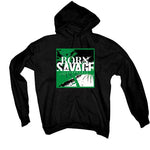 Air Jordan 5 WMNS “Lucky Green” | illcurrency Black T-Shirt (SAVAGE)