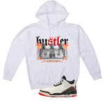 Air Jordan 3 OG World’s Best Dad Matching T-Shirt, Sweatshirts, & Hoodies White T-Shirt (See No Evil Hustler)| illcurrency