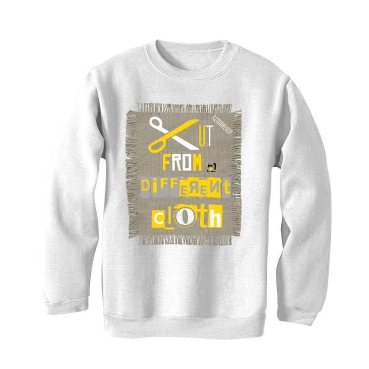 Air Jordan 11 Low WMNS “Yellow Snakeskin” White T-Shirt (Cut from a different cloth)