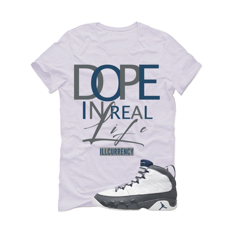 Air Jordan 9 Flint Grey Matching T-Shirt, Sweatshirts & Hoodies White T-Shirt (DOPE)| illcurrency