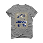 Air Jordan 5 “Georgetown” | illcurrency Grey T-Shirt (Cut from a different cloth)