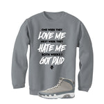 Air Jordan 9 Cool Grey Grey T-Shirt (Paid)| illcurrency
