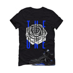 Awake NY x Air Jordan 5 Racer Blue Black T-Shirt (The One)| illcurrency