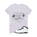 Air Jordan 10 OG Steel White T-Shirt (Authentic)| illcurrency